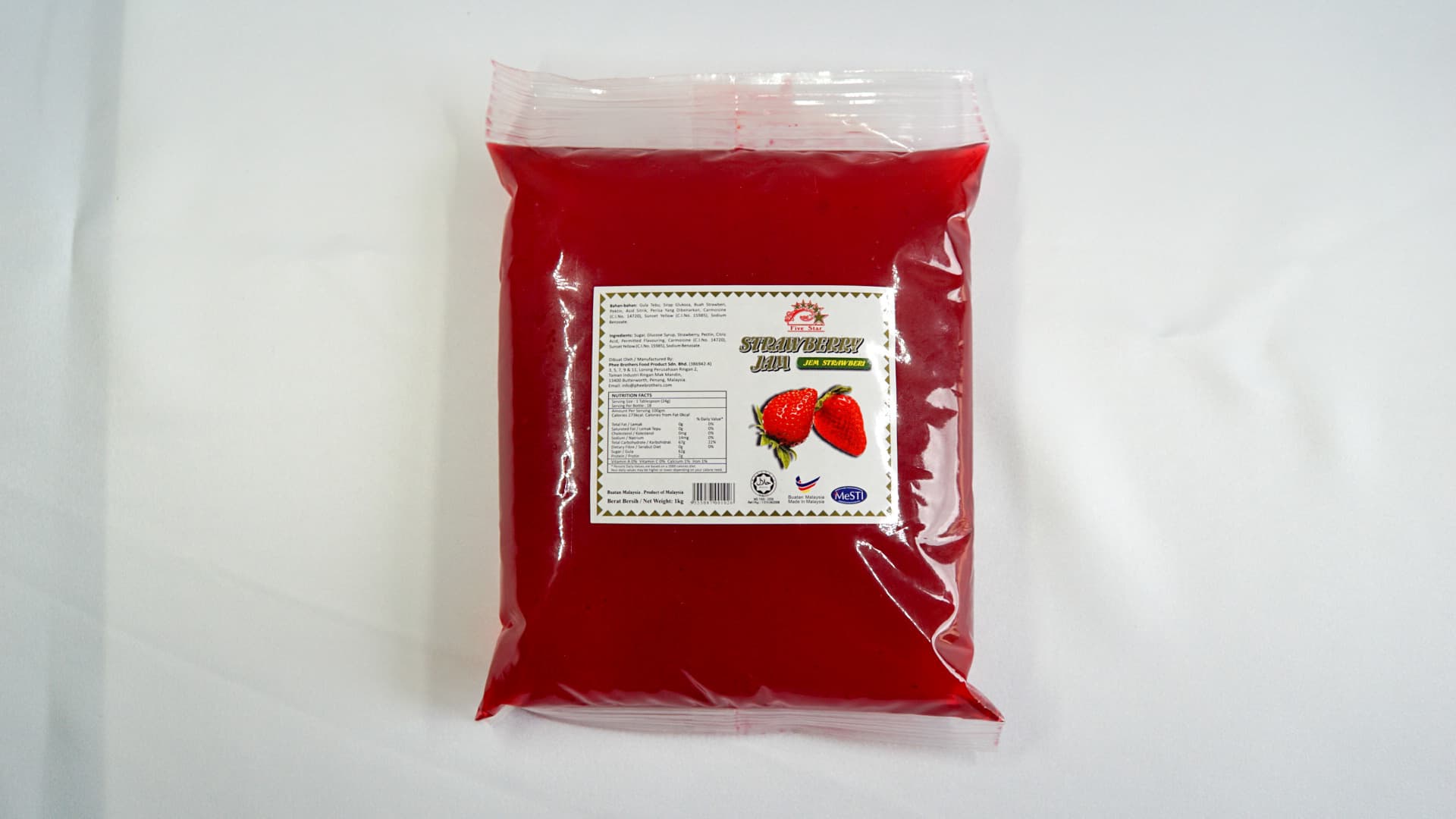 1KG STRAWBERRY JAM