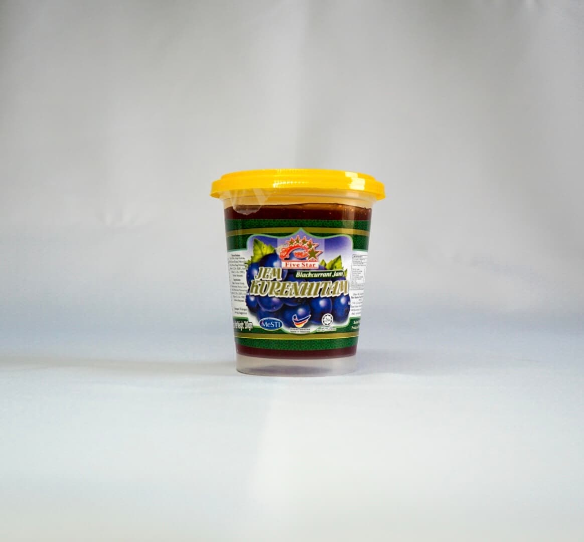 200G BLACKCURRANT JAM