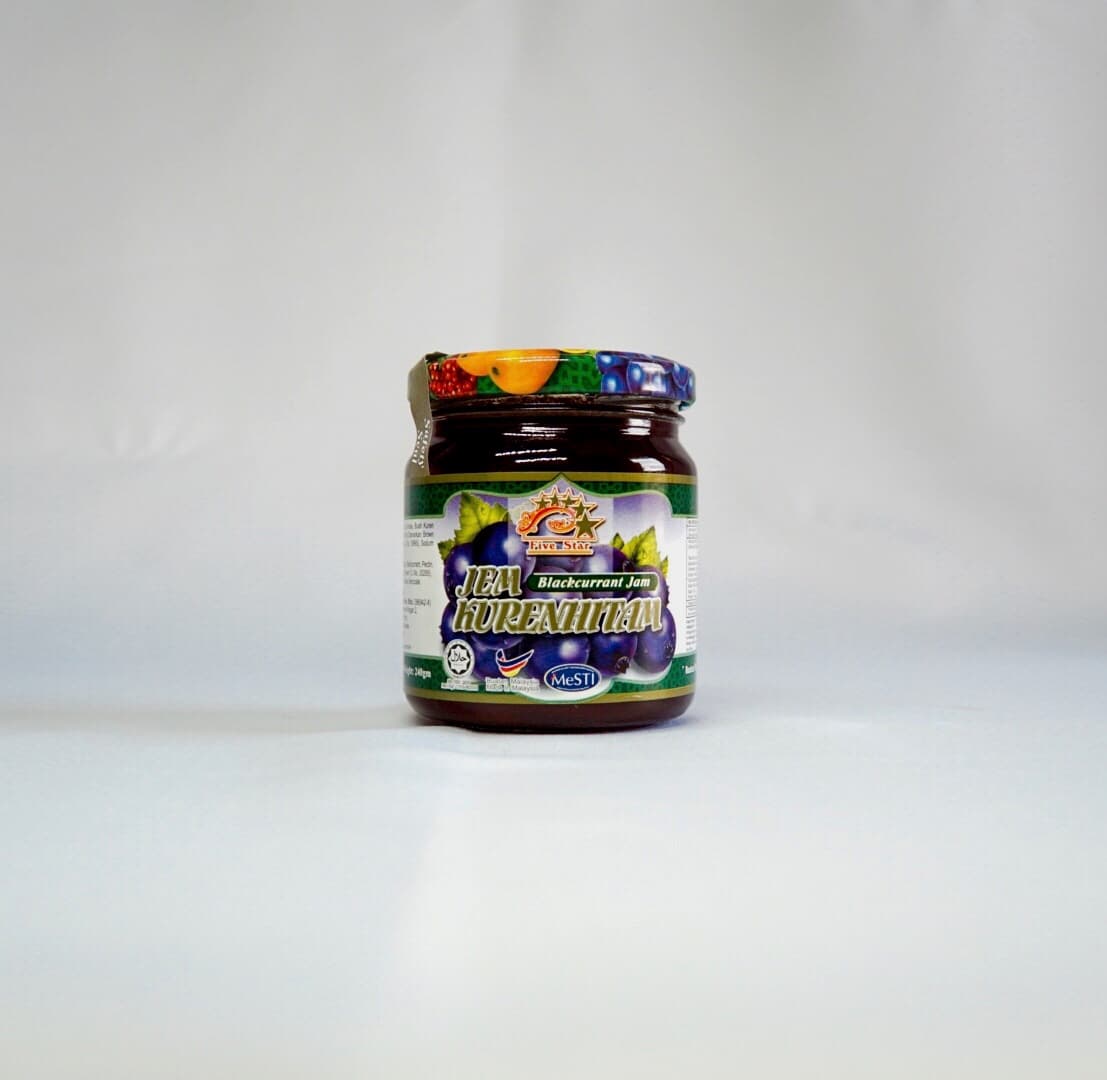 240G BLACKCURRANT JAM