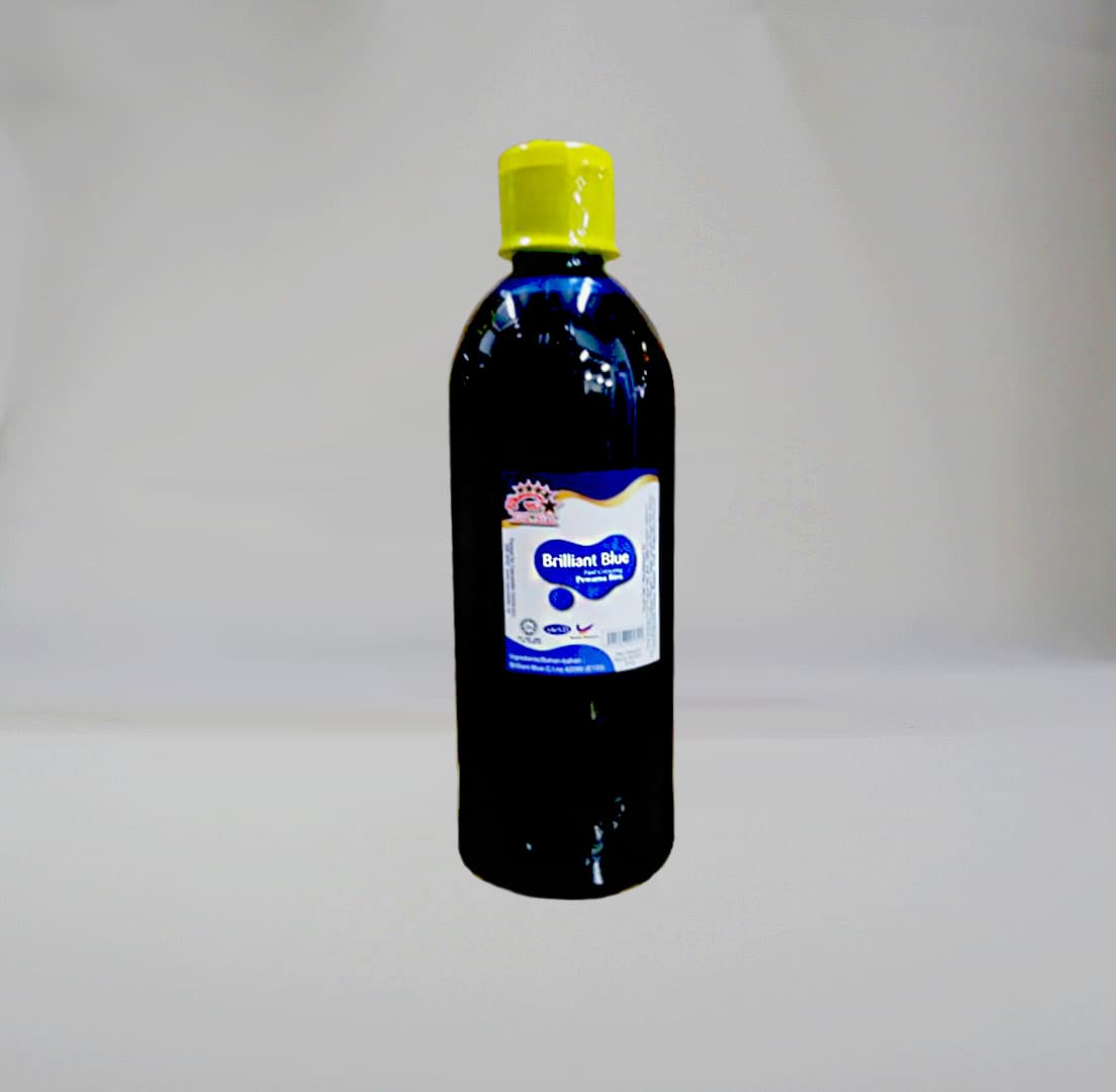 500ML BRILLIANT BLUE COLOUR